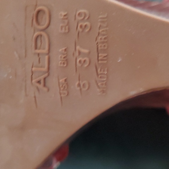 Aldo ladies wedge sandal - Picture 2 of 5
